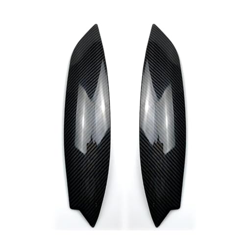 Sourcil phare voiture Noir Brillant pour Golf 5 GTI MK5 2005-2007