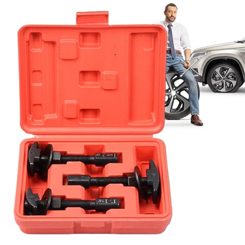 Extractor de cojinetes de Eje, Extractor de cojinetes de Eje Trasero,Extractor de Eje de Cubo de Rueda con Deslizante | Kit de Herramientas de extracción de rodamientos de vehículos, 3