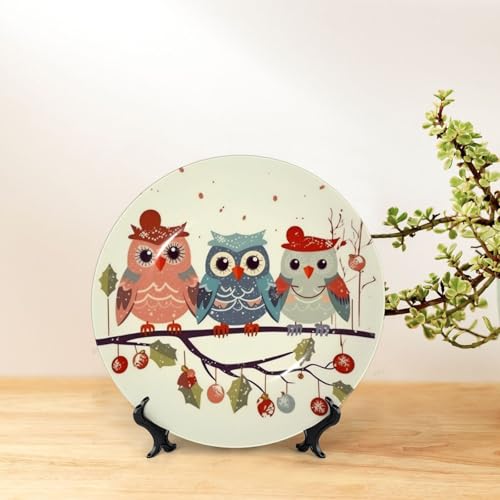 Assiette décorative en porcelaine anglaise de 15cm faite main - 7