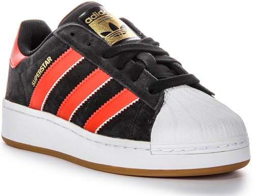 adidas Zapatos casuales Superstar XLG para mujer, Color negro., 38 EU