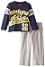 Gerber Graduates Baby Boys' All Star Long Sleeve Top and Grey Pant Set, All Star, 18 Months