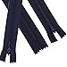 YAKA 20pcs Navy Blue Nylon Invisible Zippers Tailor Sewing Tools Garment Accessories 6 inch Invisible Zippers