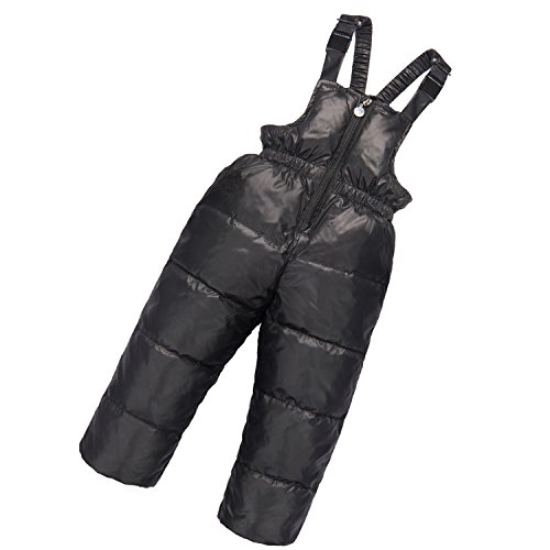 image for ZOEREA 2 Piece Unisex Kids Girls Snowsuit Hooded Puffer Jacket Snow Pa