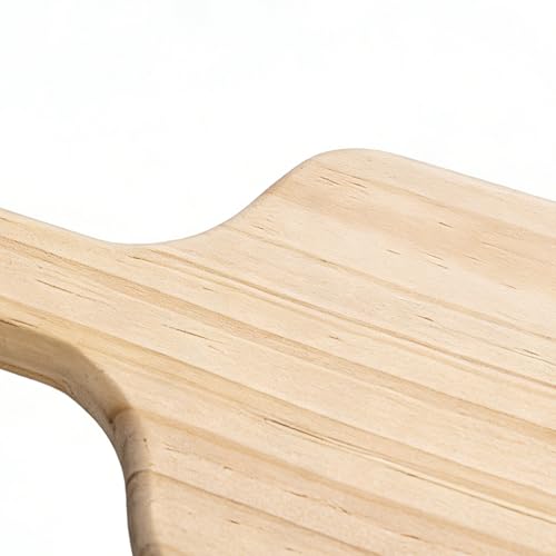 Paleta griega de madera sin acabar para manualidades y proyectos de fraternidad 8
