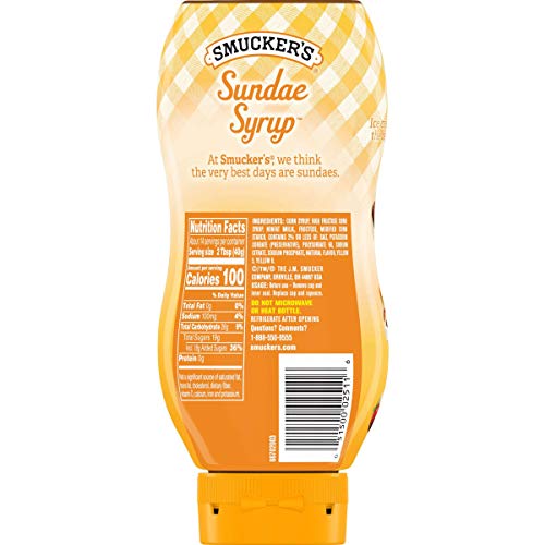 image for Hoiyen Smuckers Sundae Syrup Caramel, Butterscotch & Chocolate Ice Cre
