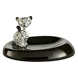 Kitty de luxe Goebel Zebra Kitty Schale, Hartporzellan, bunt, 14 x 11 x 7 cm