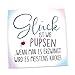 Magnet für Whiteboard, Kühlschrank, Pinnwand | Kühlschrankmagnet mit Spruch | (Glück ist wie pupsen)