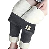 Damen Wanderhose-Winter-Outdoorhose, Wasserdicht Skihose Winddicht-Winddicht Warm Gefüttert Winter Skihose Snowboardhose Trekkinghose Thermoleggins für Damen Baumwolle Warm Jogginghose