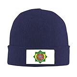 Gorro con Turkmenistán Emblema Nacional para Hombre Y Mujer Correr Gorro Ligero Calavera Termico Trabajo Invierno Unisex Talla Unica