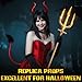 Udekit Metal Trident Spear Cosplay Costume, 3-pronged Poseidon Weapon for Adult Halloween