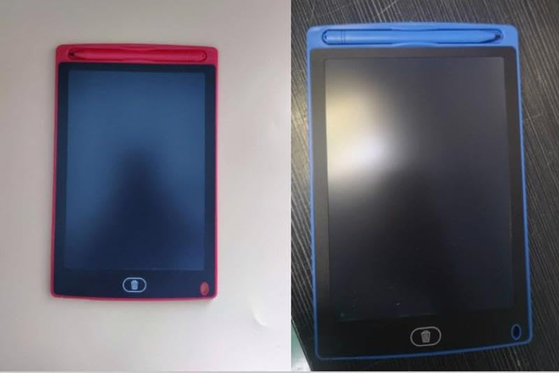 2 Pack Lcd Drawing Tablets, 9 Inch Colorful Drawing Pad For Kids Drawing Board, Lcd Writing Tablet For Etch A Sketch, Drawing Tablet Lcd Writing Tablet For 3 4 5 6 Years Old Boys And Girls(Red,Blue)