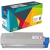 Do it Wiser Remanufactured Toner Cartridge Replacement For Oki C610 C610n c610dn | 44315302 (Magenta)