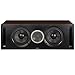 ELAC Debut Reference C5.2 Center Channel Speaker - Black Baffle, Walnut Cabinet