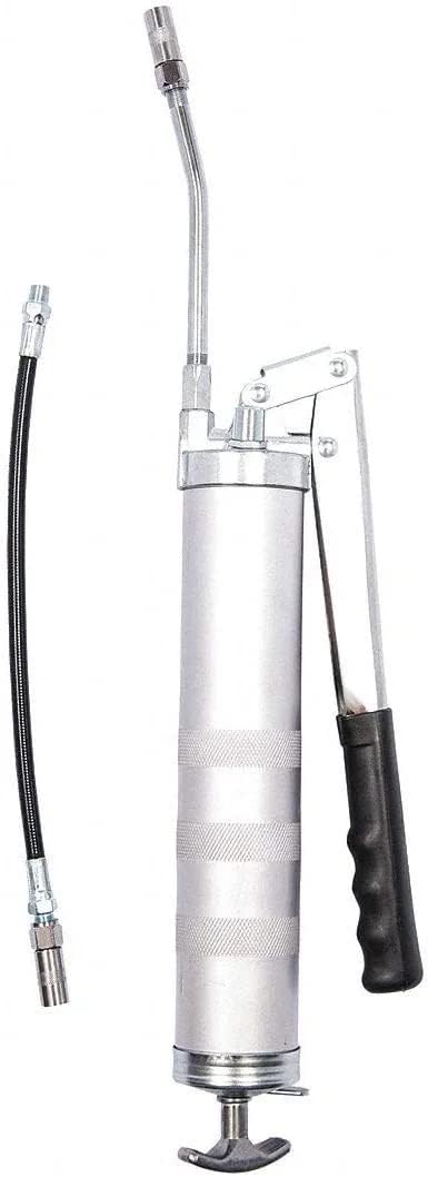 LubriMatic 30-802 Heavy Duty Lever Grease Gun - 7000 PSI, Flex Hose, Quick Reload for Cars, Trucks, Tractors, Lawn Mowers