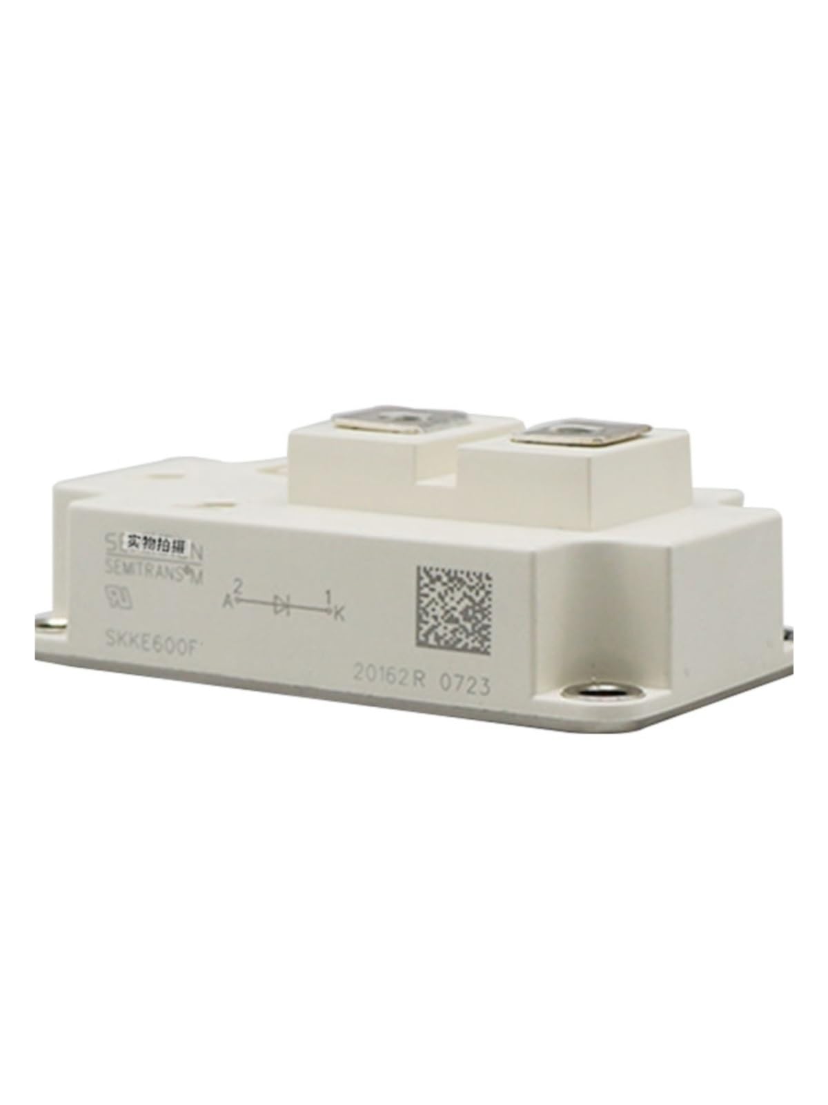 Fusible du module à diodes SKKE600F16 pour redresseur triphasé industriel Semikron - 3
