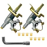 MENSI Gas Control Valve Fits for 36' Blackstone Tabletop Griddle 4 Burner and 2...