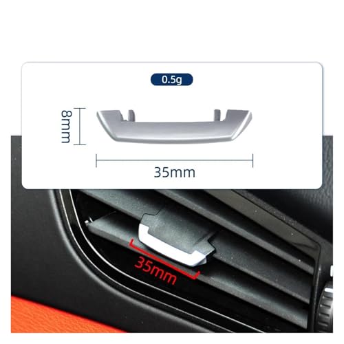 Rejilla de ventilación de aire acondicionado 64229287066 para Z4 E89 accesorios 7
