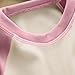 Girls Color Block Fleece Shirts Long Sleeve Pullover Sweater Temperature Sensitive Warm Fall Tops 3-13 Years Pink
