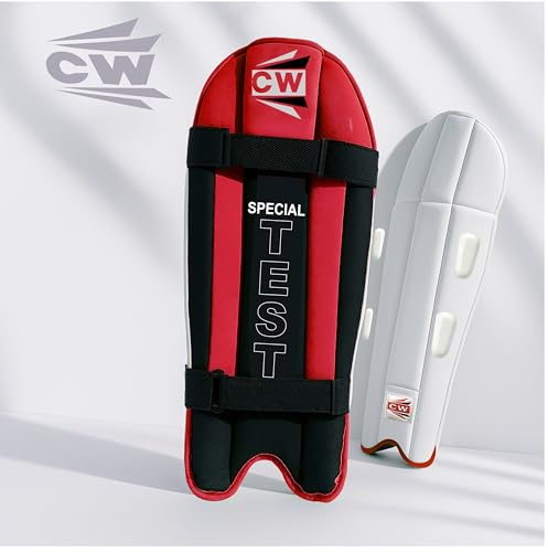 Image of CW Test Wicket Keeping Pads for Men Cricket Legguard for Wicket Keeper