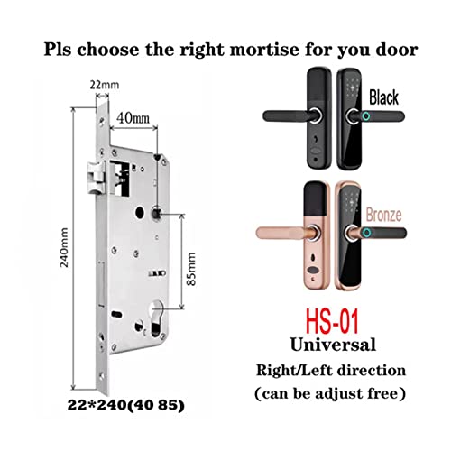 Serrure connectée empreinte digitale et code électronique | Verrou intelligent - 3
