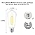Adirxon 10 Pack ST40 LED Replacement Light Bulbs Shatterproof Dimmable for Outdoor String Lights E17 Base 2700K Warm White Ideal for Balcony Repair and Small Projects
