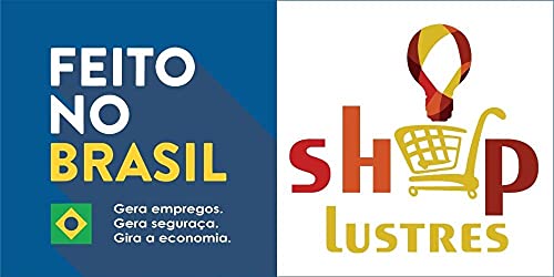 Abajur Bola Dourado Cupula Branca 3031