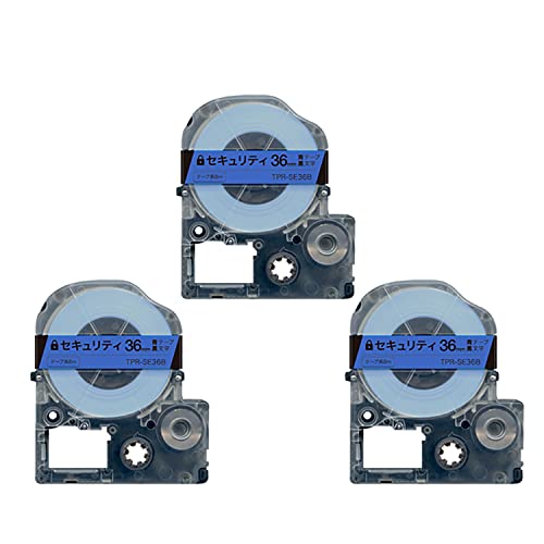 �L���O�W���p �e�v�� PRO �݊� �e�[�v�J�[�g���b�W SE36B 36mm �Z�L�����e�B ���S�� 3�Z�b�g �e�[�v ������