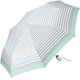 ¿Te gustan la elegancia moderna combinada con la calidad de la marca? Entonces este paraguas de bolsillo de Esprit es seguro para ti. La estructura estable pero ligera de aluminio tiene una cómoda apertura y cierre automático y un agradable techo grande que te protege de forma fiable de la lluvia.