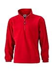 fleeceshirt jungen Materialgewicht 300 g/m² Half-Zip Fleece im digatex-package