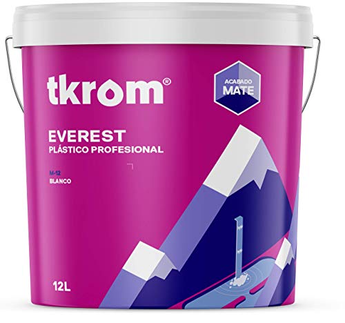 Pintura plastica Tkrom everest blanco mate 20 kg