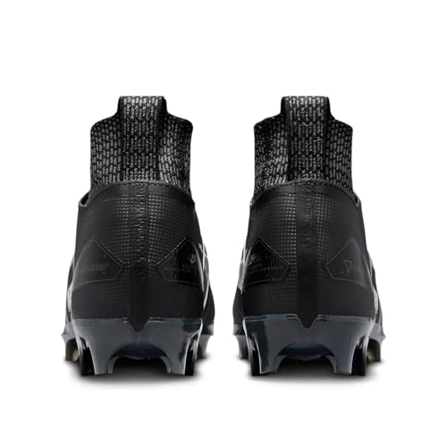 Image of Nike Alpha Menace Elite 3 White /Particle Grey /Opti Yellow /Black Mens Football Cleat.
