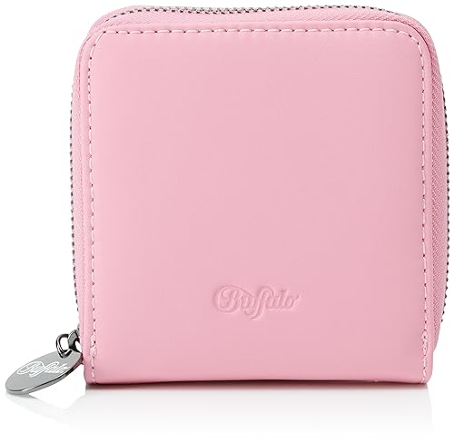 Portefeuille Femme Buffalo Boxy Protéger vos Papiers de Voyage Blanc