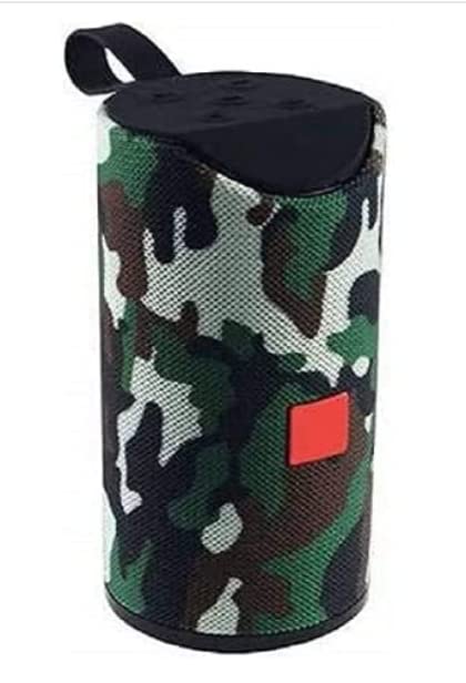 Wireless Rechargeable Portable Premium Dj bass Multimedia FFR-ARTG-113 9 W Bluetooth Speaker (Army Print, Stereo Channel)