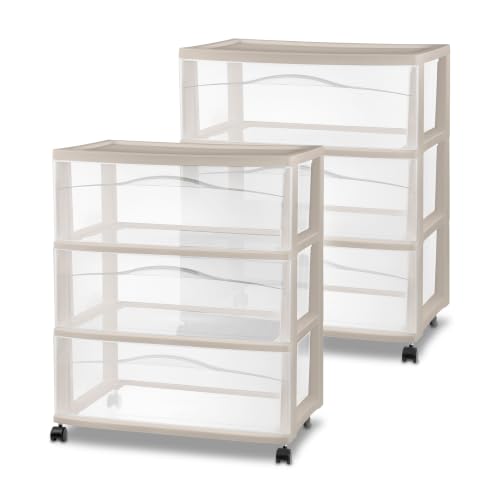 Sterilite 4-Drawer Office Storage Locker (5.5' x 2.5' x 1.6')