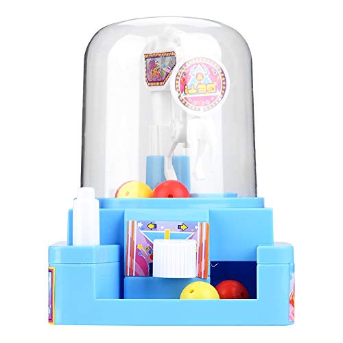 Preisvergleich Produktbild Mini Klaue Spielzeug Grabber Maschine Candy Catcher Grabber Pädagogische Ballmaschine Ideal für Kleine Spielzeug Und Süßigkeiten Kinder Spielzeug Geschenk (Blue)