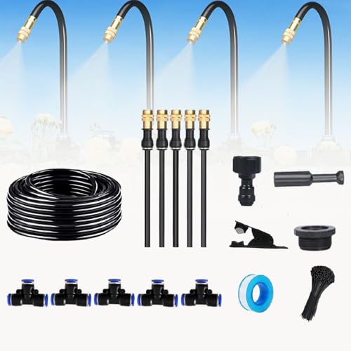 360 Curved Garden Automatic Irrigation System, Automatic Drip Irrigation Kits, Universal Spray Kit for Garden, Plant Watering Sy