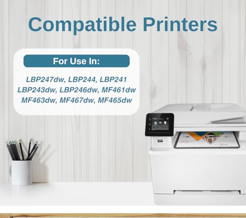 Image of CRG 070 Toner Cartridge (Print 3000 Pages) Compatible for Printers LBP247dw, LBP244, LBP241, LBP243dw, LBP246dw, MF461dw, MF463dw, MF467dw, MF465dw (Set of 2)