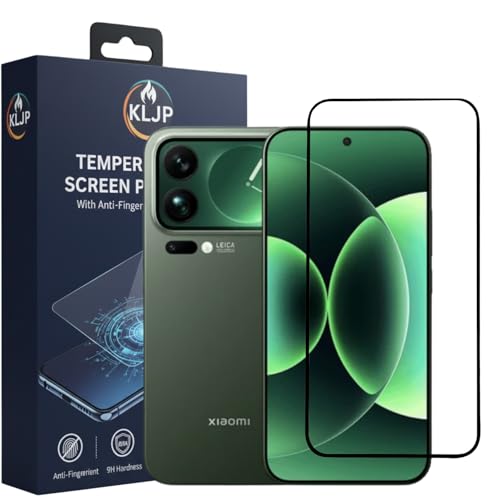 Image of Gorilla Tempered Glass For Xiaomi 17 Pro (Pack of 1) With Installation Kit | Edge to Edge Coverage | Black