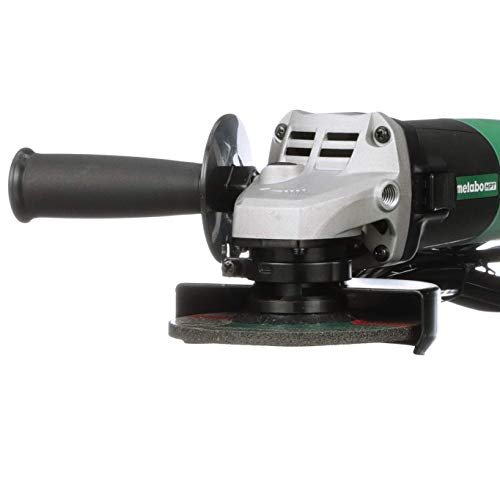 Metabo HPT CA Tools G12SR4 4-1/2-Inch Angle Grinder, Includes 5 Grinding Wheels and Hard Case, 6.2-Amp Motor, Compact and Lightweight, 5 Year Warranty
