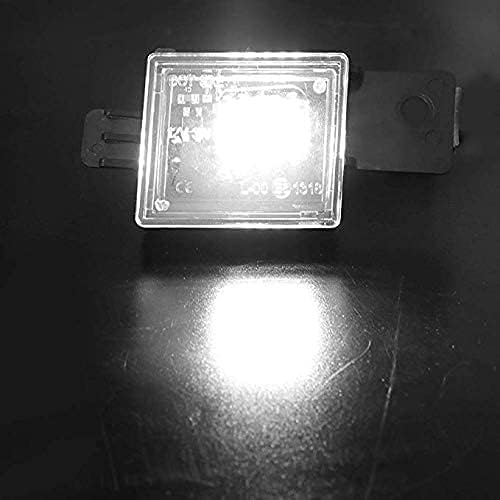 2pcs Car LED License Plate Light Lamps Assembly 15SMD for 2014-2019 Chevro let Chevy Silverado Colorado GMC Canyon Sierra 1500 2500HD 3500HD Pickup Truck 6000K 15SMD