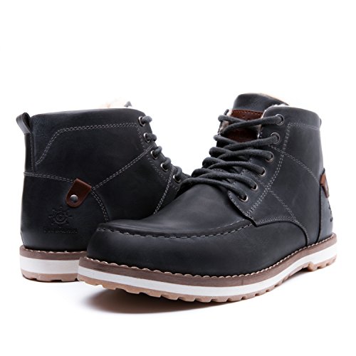 GLOBALWIN Mens Classic Lace Up Winter Water Resistnat Chukka Boots
