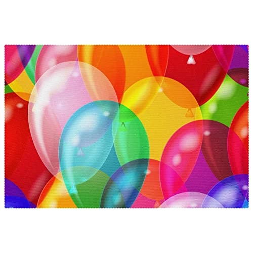 Set de table antidérapant ballon contre les taches et la chaleur - 2