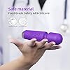 YIBINKG Handheld Waterproof Percussion Tissue Vibrat.o.r Vibrantoror for Women S.ex S.t.imulator Ad.ults Toys Vibrat.o.rs Vibrabra.t.e.r Vibratorter Vibrates Male Toys4Women (Purple) #4