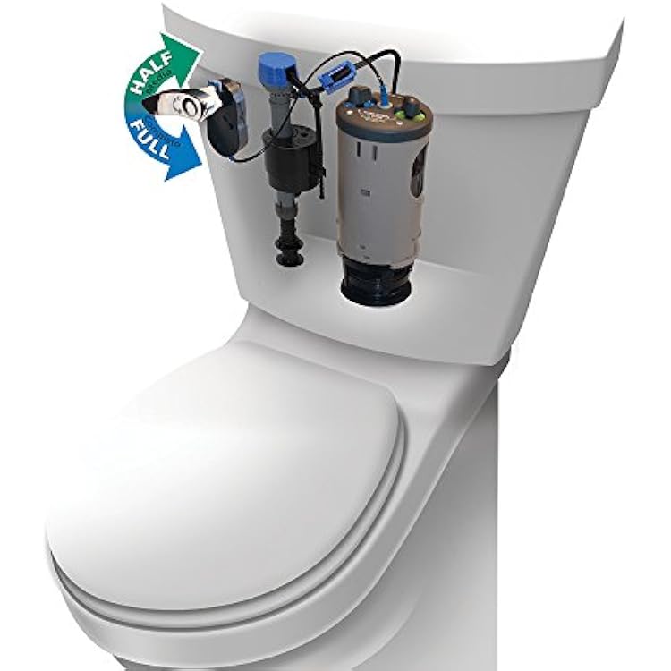 Fluidmaster 550DFRK-3 DuoFlush نظام تعبئة كامل وتحويل مزدوج التدفق ، 2