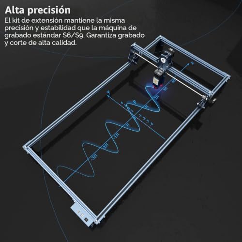Miniatura 4 de Sculpfun S9 Expansión, Kit De Expansión Del Eje Y, Kit De Expansión Del Área De Grabado Para Grabadores Láser Sculpfun S9 S6pro, Amplía El Área De Grabado Enorme A 405 X 945 Mm