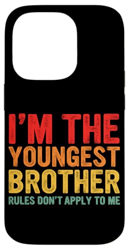 I'm The Youngest Brother�̃��[���͎��ɂ͓K�p����܂��� �X�}�z�P�[�X iPhone 14 Pro �p
