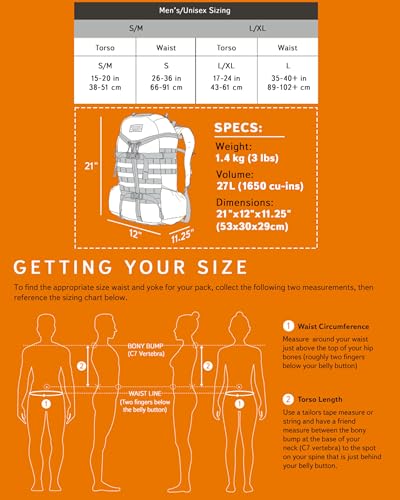 Mystery Ranch 2 Day Backpack – Tactical Daypack with Easy Access & Padded Computer Sleeve – Hummus, L/XL view 7