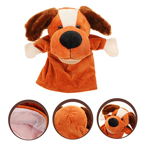 ibasenice Fantoche De Mão Brinquedo De Educação Precoce Cão Brinquedos De Pelúcia Fantoche De Mão De