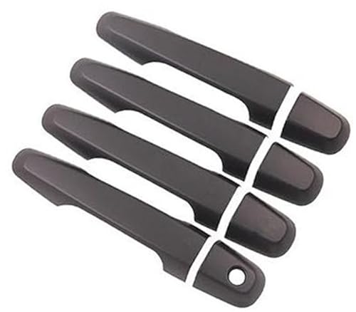 Accessoires de couverture de poignée de porte de voiture chromés L200