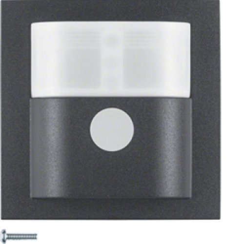 Détecteur de mouvement RF haut de gamme Berker anthracite pour intérieur contemporain